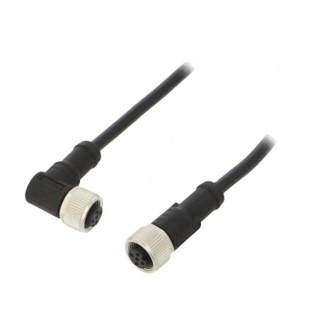 Cablu pentru senzori și automatizări M12-M12 1m | Electronic-mag.ro | Componente Electronice