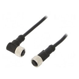 Cablu pentru senzori și automatizări M12-M12 1m | Electronic-mag.ro | Componente Electronice