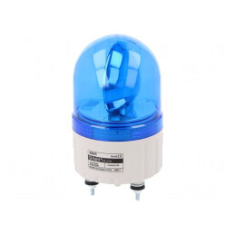 Semnalizator Luminos Rotativ Albastru 24VDC IP44 | Electronic-mag.ro | Componente Electronice