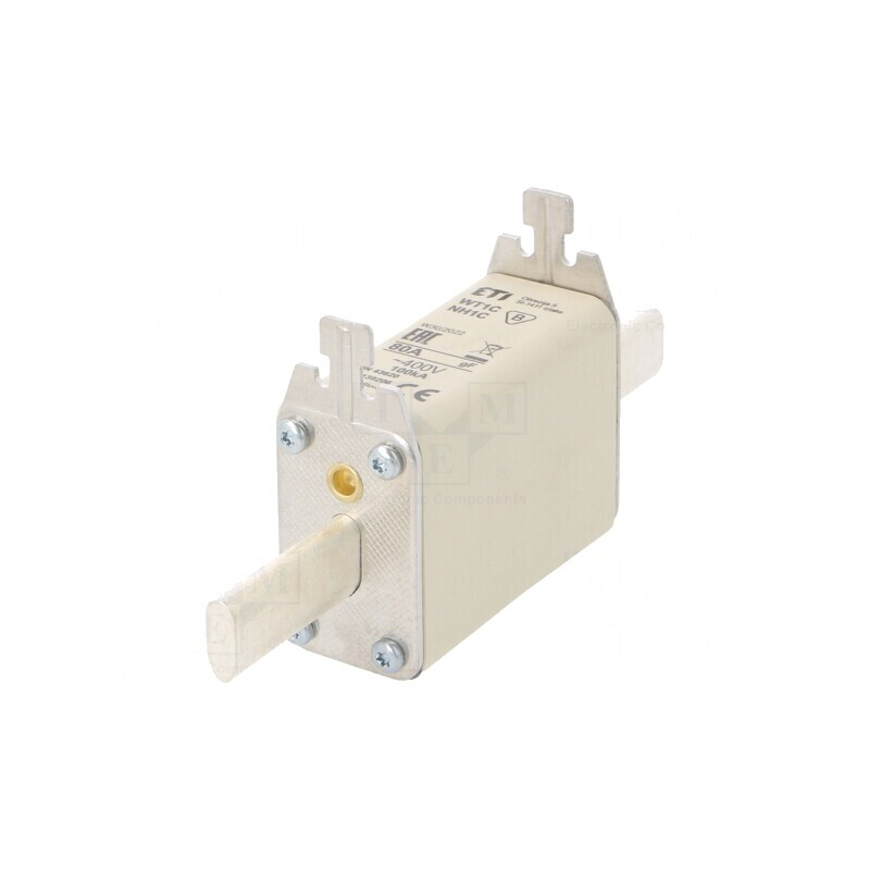 Siguranță ardere rapidă 80A 400VAC NH1C | Electronic-mag.ro | Componente Electronice