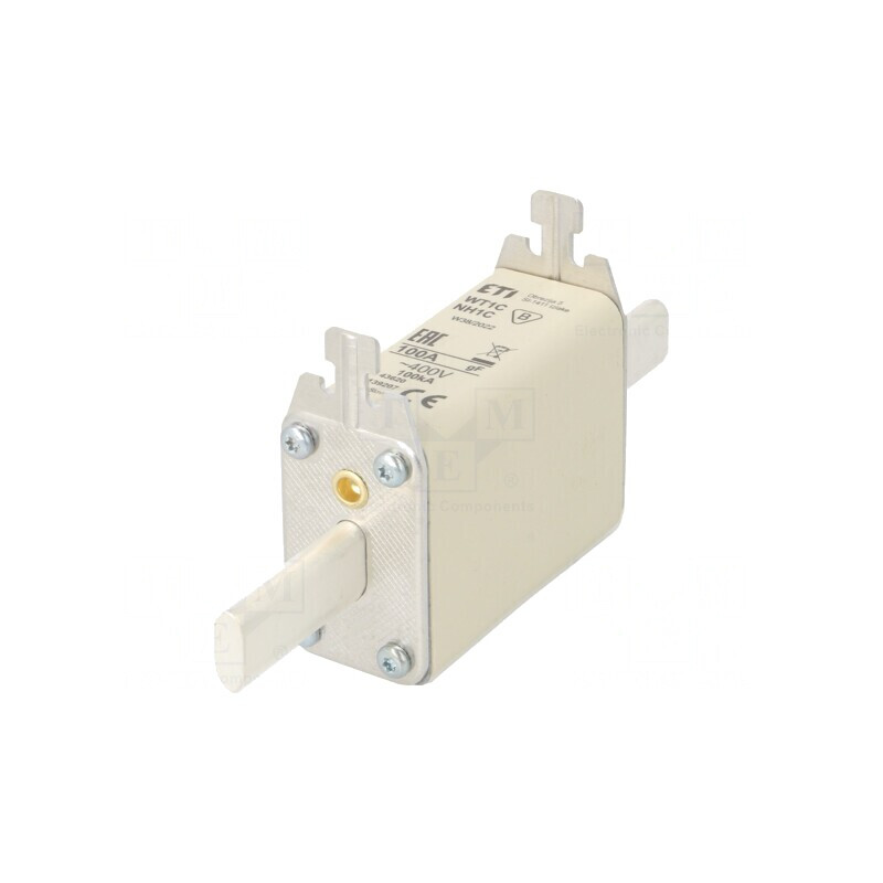 Siguranță ardere rapidă 100A 400VAC NH1C WT-NH | Electronic-mag.ro | Componente Electronice
