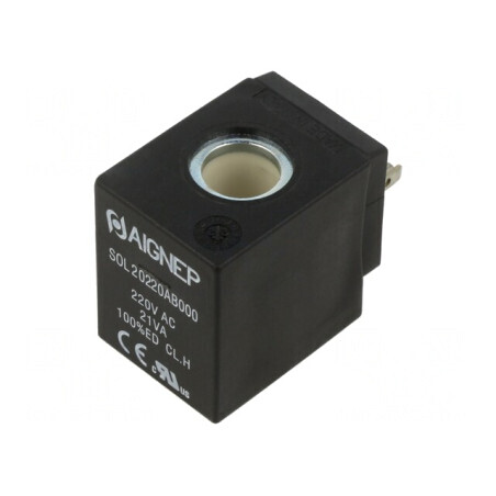 Bobină Electrovalvă IP65 230VAC 13mm | Electronic-mag.ro | Componente Electronice