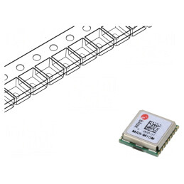 Modul: GPS/BEIDOU | SMD | -40÷85°C | MAX-M10M-00B