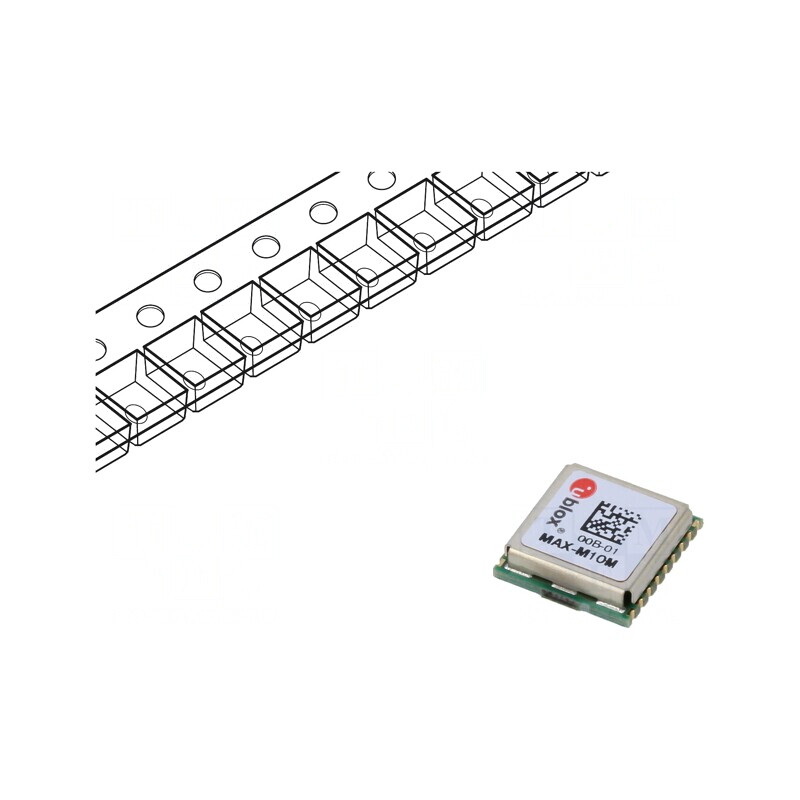 Modul GPS/BEIDOU SMD MAX-M10M-00B | Electronic-mag.ro | Componente Electronice