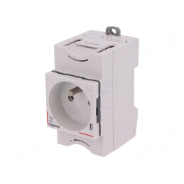 Soclu E 250VAC 10A pentru şină DIN | Electronic-mag.ro | Componente Electronice