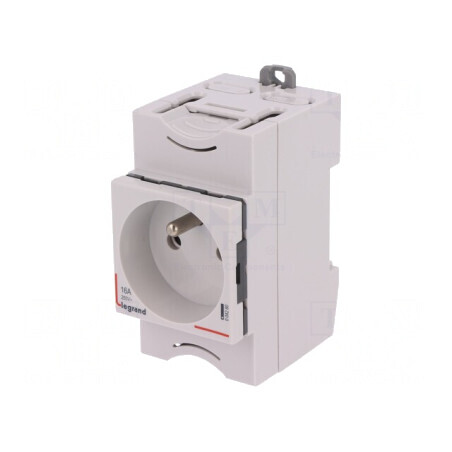 Soclu E 250VAC 10A pentru şină DIN | Electronic-mag.ro | Componente Electronice