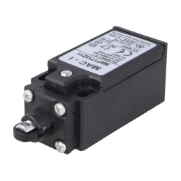 Limitator Cursă Piston cu Rola din Plastic Ø11mm 10A MAP1T13Z11 | Electronic-mag.ro | Componente Electronice