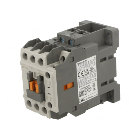 Contactor 3P 24VAC 9A cu Contacte Auxiliare NO NC | Electronic-mag.ro | Componente Electronice