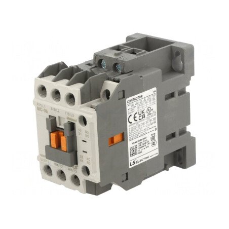 Contactor 3P 9A 400VAC cu Contacte Auxiliare NO NC | Electronic-mag.ro | Componente Electronice