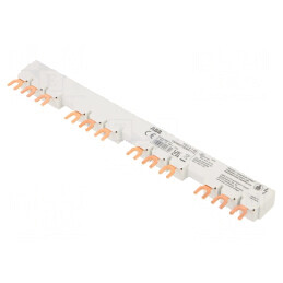 Bară colectoare 3 poli 10mm² 65A 690VAC/250VDC | Electronic-mag.ro | Componente Electronice