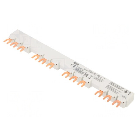 Bară colectoare 3 poli 10mm² 65A 690VAC/250VDC | Electronic-mag.ro | Componente Electronice