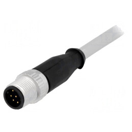 Mufă M12 PIN 8 tată 0,5m drept DeviceNet/CANopen | Electronic-mag.ro | Componente Electronice