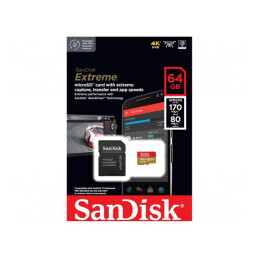 Card de memorie Extreme A2 microSDXC 170MB/s | Electronic-mag.ro | Componente Electronice
