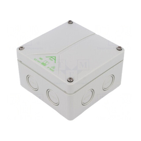 Cutie de conexiuni polistiren 110x110x67mm | Electronic-mag.ro | Componente Electronice