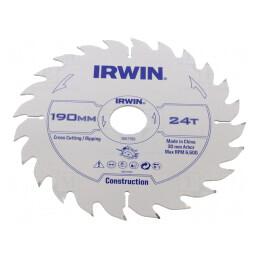 Disc ferăstrău circular lemn 190mm 24 dinți | Electronic-mag.ro | Componente Electronice
