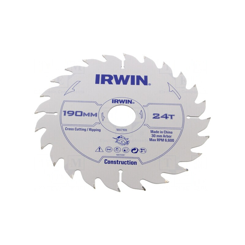 Disc ferăstrău circular lemn 190mm 24 dinți | Electronic-mag.ro | Componente Electronice Disc ferăstrău circular lemn 190mm 24 dinți | Electronic-mag.ro | Componente Electronice