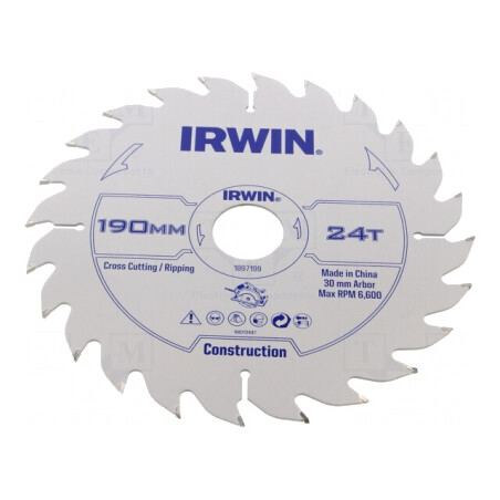 Disc ferăstrău circular lemn 190mm 24 dinți | Electronic-mag.ro | Componente Electronice
