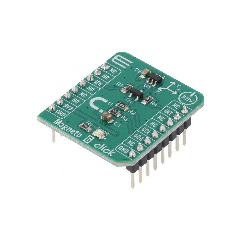 Senzor Magnetic Click cu GPIO și I2C TLI493DA2B6 | Electronic-mag.ro | Componente Electronice