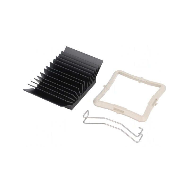 Radiator extrudat cu aripioare BGA negru 35mm x 35mm | Electronic-mag.ro | Componente Electronice Radiator extrudat cu aripioare BGA negru 35mm x 35mm | Electronic-mag.ro | Componente Electronice