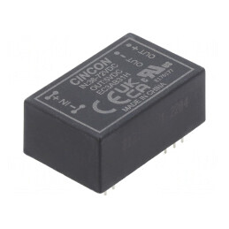 Convertor DC/DC 3W 36-72V la 5V 600mA DIP24 | Electronic-mag.ro | Componente Electronice