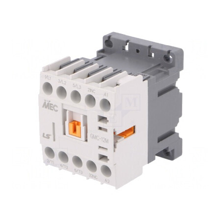 Contactor 3P NO 230VAC 12A GMC-12M | Electronic-mag.ro | Componente Electronice