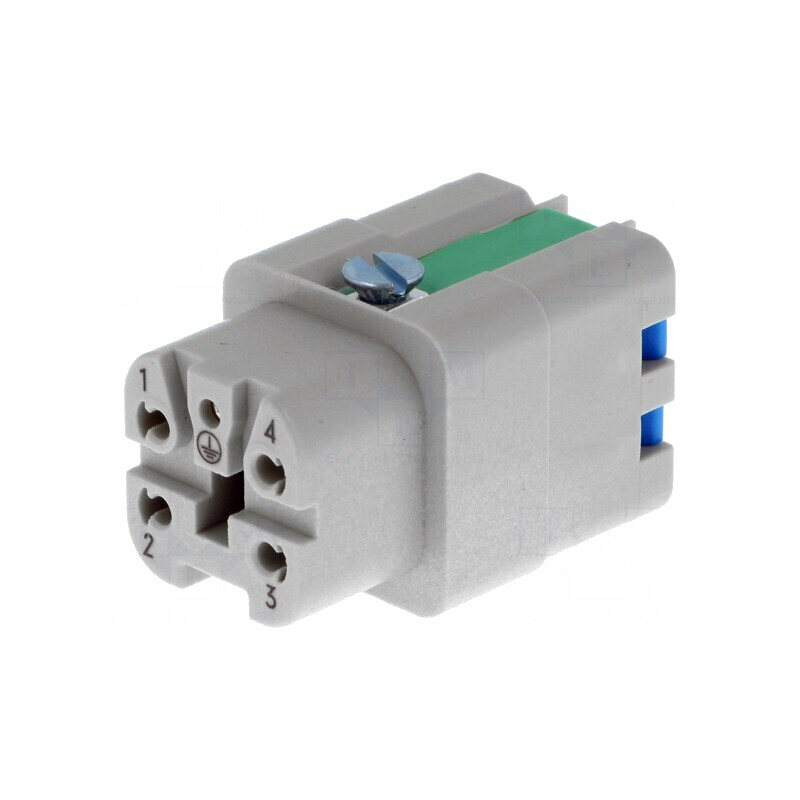 Conector HDC Inserturi Contact Mamă Han A 5 4 PE | Electronic-mag.ro | Componente Electronice