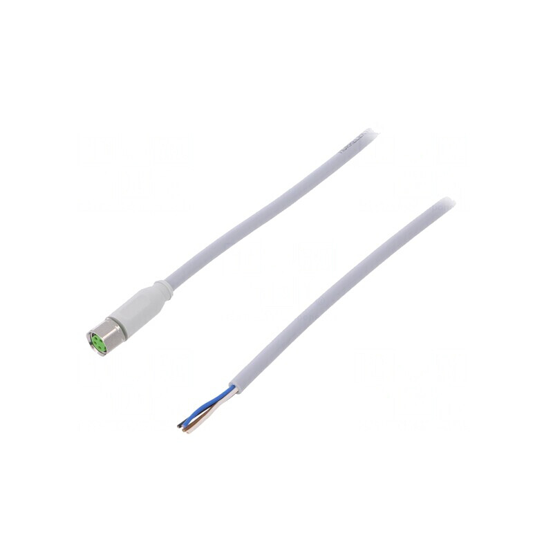 Cablu de Conectare M8 PIN 4 Drept 3m PVC 30VAC | Electronic-mag.ro | Componente Electronice Cablu de Conectare M8 PIN 4 Drept 3m PVC 30VAC | Electronic-mag.ro | Componente Electronice