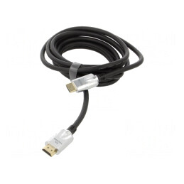 Cablu HDMI 2.1 HDCP 2.2 PVC 3m | Electronic-mag.ro | Componente Electronice