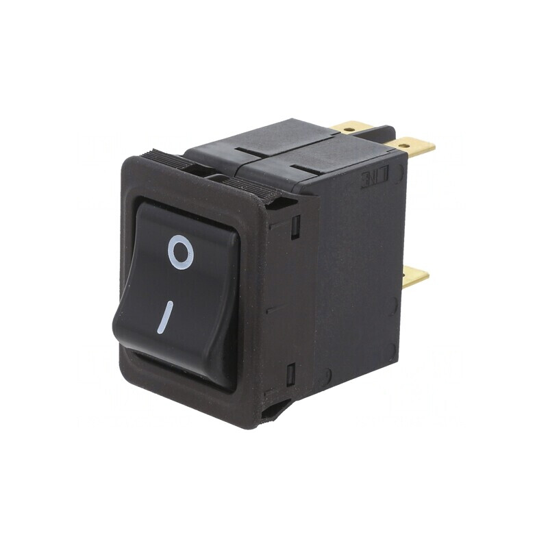 Întrerupător de Supracurent 240VAC 16A DPST 2 Poli | Electronic-mag.ro | Componente Electronice