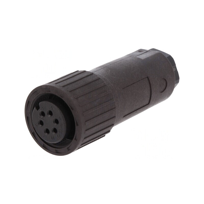 Conector circular IP67 mamă 6 pini argintat | Electronic-mag.ro | Componente Electronice Conector circular IP67 mamă 6 pini argintat | Electronic-mag.ro | Componente Electronice