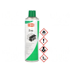 Acoperire de protecţie | gri | aerosol | zinc | 500ml | Zinc | 30563-004