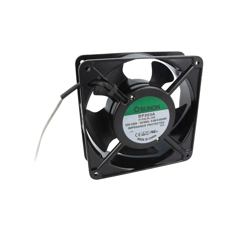 Ventilator AC Axial 230V 120x120x38mm 119m3/h 36dBA | Electronic-mag.ro | Componente Electronice