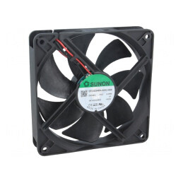 Ventilator: DC | axial | 48VDC | 120x120x25mm | 127,42m3/h | 34dBA | EEC0254B3-000U-A99