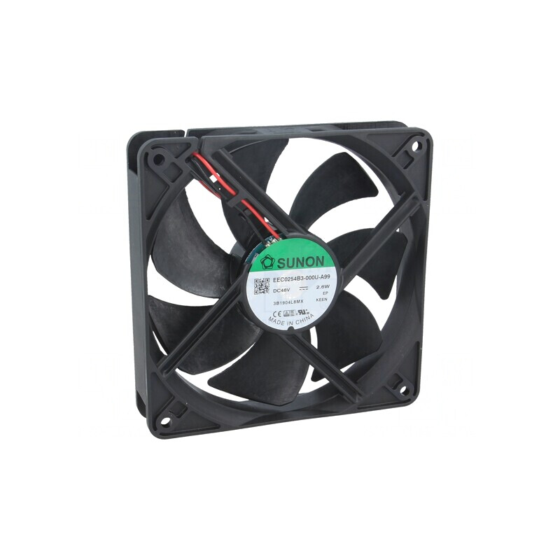 Ventilator DC axial 48V 120x120x25mm 127m3/h 34dBA | Electronic-mag.ro | Componente Electronice Ventilator DC axial 48V 120x120x25mm 127m3/h 34dBA | Electronic-mag.ro | Componente Electronice