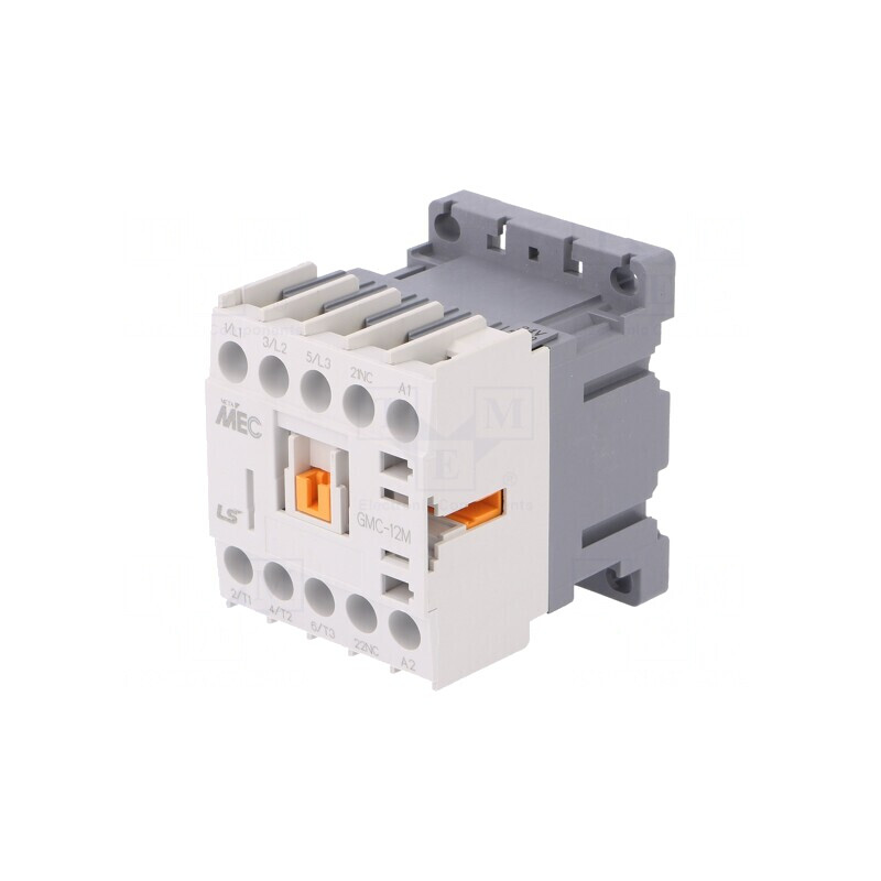 Contactor 3P NO + 1NC 24VAC 12A IP20 | Electronic-mag.ro | Componente Electronice