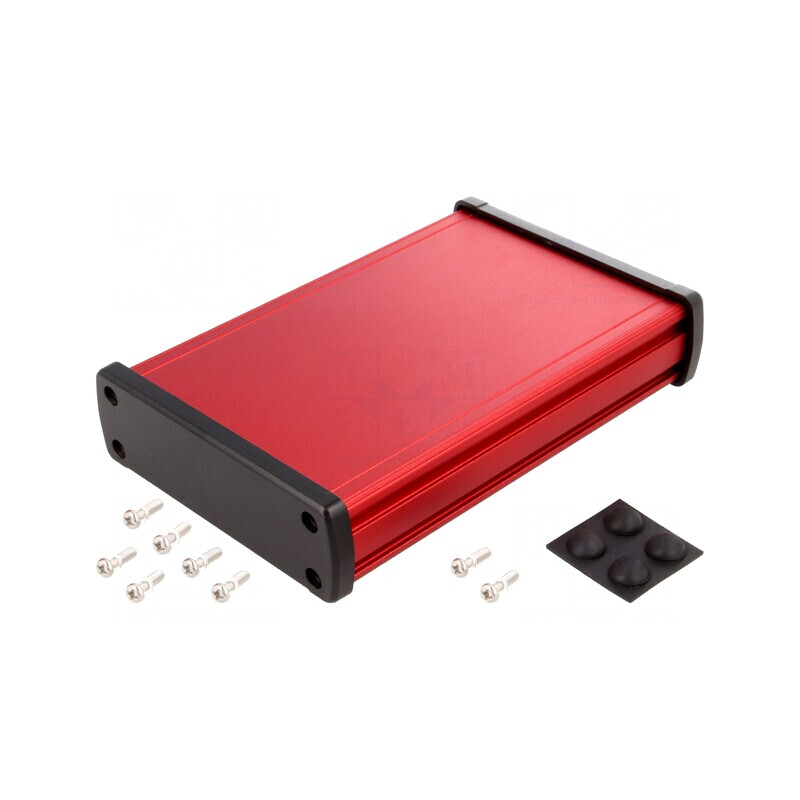 Carcasă Universală Aluminiu Roșu 113.7x169x35.2mm | Electronic-mag.ro | Componente Electronice Carcasă Universală Aluminiu Roșu 113.7x169x35.2mm | Electronic-mag.ro | Componente Electronice