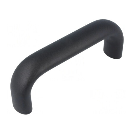 Manetă Aluminiu Neagră 55mm x 145mm x 26mm | Electronic-mag.ro | Componente Electronice
