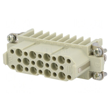 Conector HDC Inserturi Contact Mamă Han D 25 PE | Electronic-mag.ro | Componente Electronice