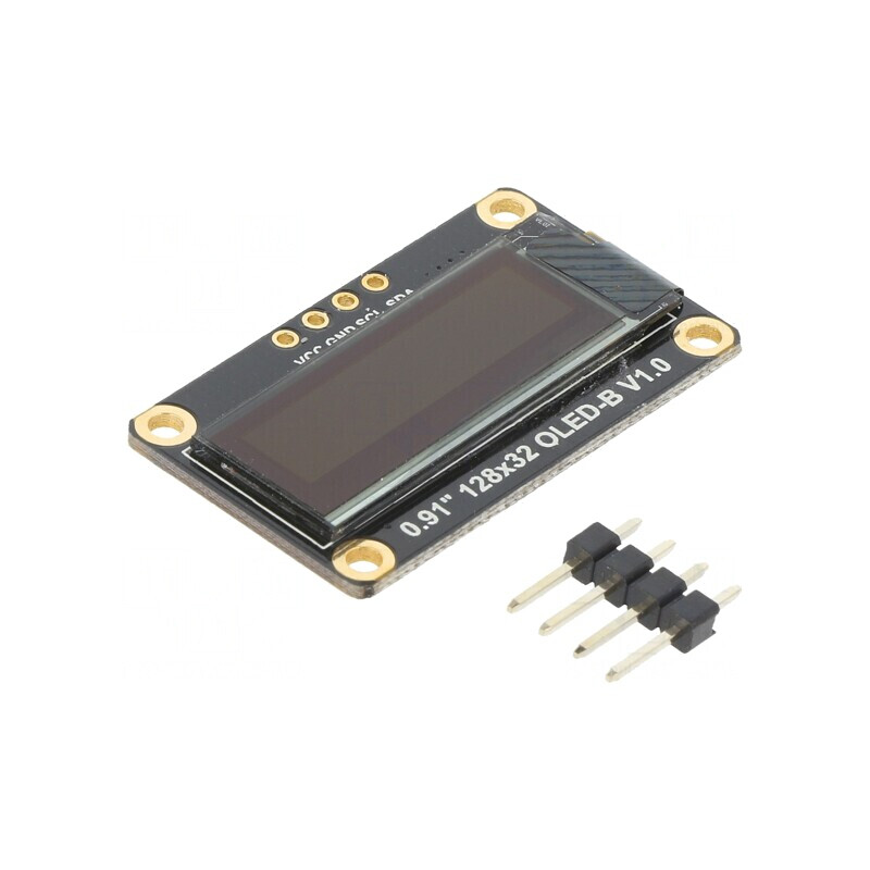 Display OLED 0.91 inch 128x32 I2C 180cd/m2 | Electronic-mag.ro | Componente Electronice
