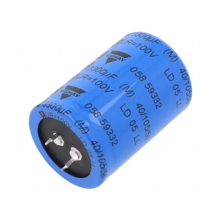 Condensator Electrolitic SNAP-IN 3,3mF 100VDC Ø35x50mm ±20% | Electronic-mag.ro | Componente Electronice