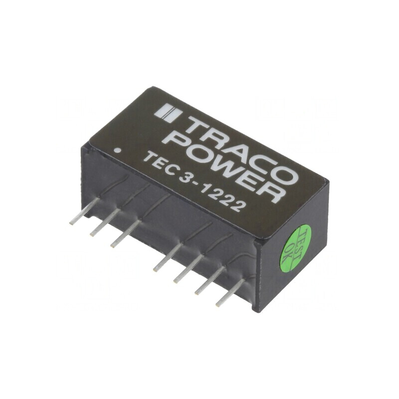 Convertor DC/DC 3W 9-18V la 12V/-12V SIP8 | Electronic-mag.ro | Componente Electronice Convertor DC/DC 3W 9-18V la 12V/-12V SIP8 | Electronic-mag.ro | Componente Electronice
