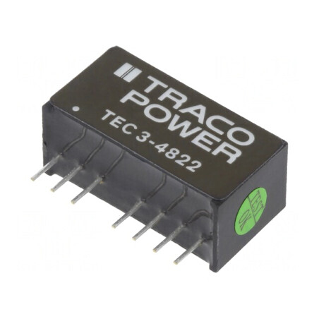 Convertor DC/DC 3W 36-75V la 12V/-12V SIP8 | Electronic-mag.ro | Componente Electronice