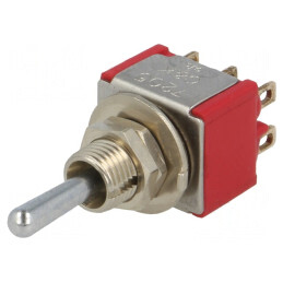 Comutator Basculant 3 Pozitii DP3T ON-OFF-ON 2A 250V IP40 | Electronic-mag.ro | Componente Electronice