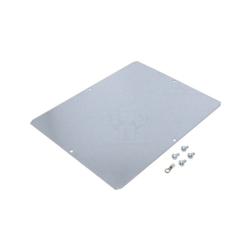 Placă de montare oțel 221x267x1,5mm | Electronic-mag.ro | Componente Electronice