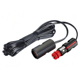 Prelungitor Brichetă Auto 8A Negru | Electronic-mag.ro | Componente Electronice