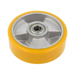 Roată transport 125mm 300kg poliuretan | Electronic-mag.ro | Componente Electronice