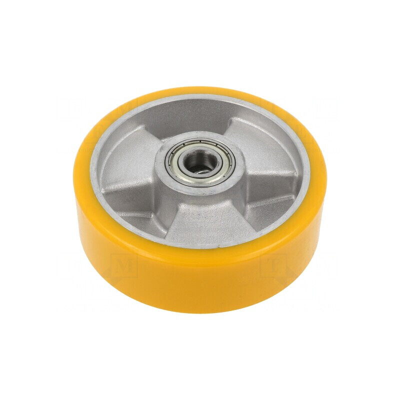 Roată transport 125mm 300kg poliuretan | Electronic-mag.ro | Componente Electronice