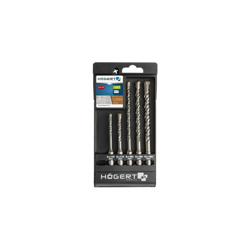 Set burghie beton SDS-Plus HT6D370 | Electronic-mag.ro | Componente Electronice