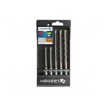 Set burghie beton SDS-Plus HT6D370 | Electronic-mag.ro | Componente Electronice