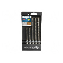 Set burghie beton SDS-Plus HT6D370 | Electronic-mag.ro | Componente Electronice